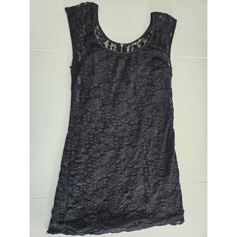 Volcom Lace By Day XS Lace Dress Zip Back, Seperate Slip